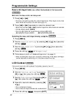 Предварительный просмотр 22 страницы Panasonic KX TG5240 - 5.8 GHz EXPANDABLE CORDLESS... Operating Instructions Manual