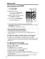 Предварительный просмотр 30 страницы Panasonic KX TG5240 - 5.8 GHz EXPANDABLE CORDLESS... Operating Instructions Manual