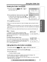 Предварительный просмотр 35 страницы Panasonic KX TG5240 - 5.8 GHz EXPANDABLE CORDLESS... Operating Instructions Manual