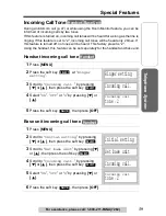 Предварительный просмотр 59 страницы Panasonic KX TG5240 - 5.8 GHz EXPANDABLE CORDLESS... Operating Instructions Manual