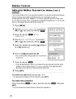 Предварительный просмотр 62 страницы Panasonic KX TG5240 - 5.8 GHz EXPANDABLE CORDLESS... Operating Instructions Manual