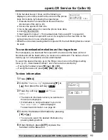 Предварительный просмотр 93 страницы Panasonic KX TG5240 - 5.8 GHz EXPANDABLE CORDLESS... Operating Instructions Manual