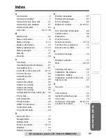 Предварительный просмотр 99 страницы Panasonic KX TG5240 - 5.8 GHz EXPANDABLE CORDLESS... Operating Instructions Manual