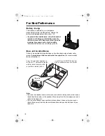 Предварительный просмотр 6 страницы Panasonic KX-TG5240AL Operating Instructions Manual