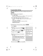 Предварительный просмотр 20 страницы Panasonic KX-TG5240AL Operating Instructions Manual