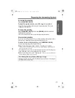 Предварительный просмотр 25 страницы Panasonic KX-TG5240AL Operating Instructions Manual