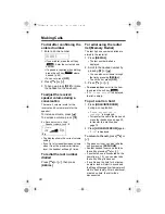 Предварительный просмотр 30 страницы Panasonic KX-TG5240AL Operating Instructions Manual