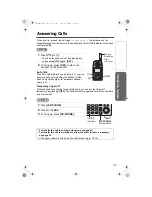 Предварительный просмотр 33 страницы Panasonic KX-TG5240AL Operating Instructions Manual