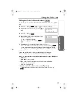 Предварительный просмотр 39 страницы Panasonic KX-TG5240AL Operating Instructions Manual