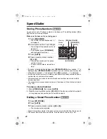 Предварительный просмотр 48 страницы Panasonic KX-TG5240AL Operating Instructions Manual