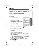 Предварительный просмотр 49 страницы Panasonic KX-TG5240AL Operating Instructions Manual