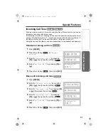 Предварительный просмотр 61 страницы Panasonic KX-TG5240AL Operating Instructions Manual