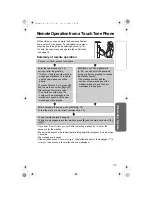 Предварительный просмотр 73 страницы Panasonic KX-TG5240AL Operating Instructions Manual