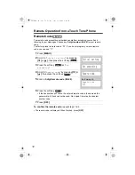 Предварительный просмотр 74 страницы Panasonic KX-TG5240AL Operating Instructions Manual