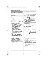 Предварительный просмотр 18 страницы Panasonic KX-TG5421C Operating Instructions Manual