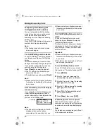 Предварительный просмотр 20 страницы Panasonic KX-TG5421C Operating Instructions Manual