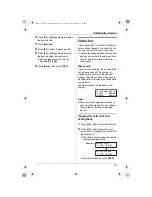 Предварительный просмотр 27 страницы Panasonic KX-TG5421C Operating Instructions Manual