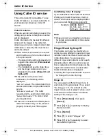 Preview for 24 page of Panasonic KX-TG5428 Operating Instructions Manual