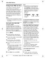 Preview for 28 page of Panasonic KX-TG5428 Operating Instructions Manual