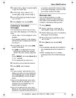 Preview for 29 page of Panasonic KX-TG5428 Operating Instructions Manual