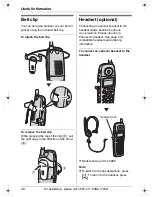 Preview for 40 page of Panasonic KX-TG5428 Operating Instructions Manual