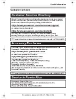 Preview for 53 page of Panasonic KX-TG5428 Operating Instructions Manual