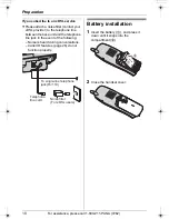 Предварительный просмотр 10 страницы Panasonic KX-TG5431 Operating Instructions Manual