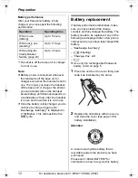 Предварительный просмотр 12 страницы Panasonic KX-TG5431 Operating Instructions Manual