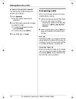 Предварительный просмотр 18 страницы Panasonic KX-TG5431 Operating Instructions Manual