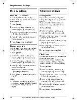 Предварительный просмотр 40 страницы Panasonic KX-TG5431 Operating Instructions Manual