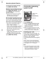 Предварительный просмотр 46 страницы Panasonic KX-TG5431 Operating Instructions Manual