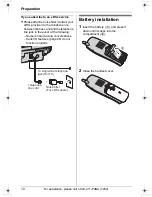 Предварительный просмотр 10 страницы Panasonic KX-TG5431S - 5.8 GHz DSS Cordless Phone Operating Instructions Manual