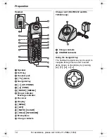 Предварительный просмотр 14 страницы Panasonic KX-TG5431S - 5.8 GHz DSS Cordless Phone Operating Instructions Manual