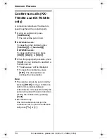 Предварительный просмотр 34 страницы Panasonic KX-TG5431S - 5.8 GHz DSS Cordless Phone Operating Instructions Manual