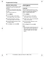 Предварительный просмотр 38 страницы Panasonic KX-TG5431S - 5.8 GHz DSS Cordless Phone Operating Instructions Manual