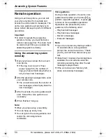 Предварительный просмотр 50 страницы Panasonic KX-TG5431S - 5.8 GHz DSS Cordless Phone Operating Instructions Manual