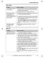 Предварительный просмотр 61 страницы Panasonic KX-TG5431S - 5.8 GHz DSS Cordless Phone Operating Instructions Manual