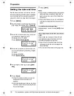 Предварительный просмотр 16 страницы Panasonic KX-TG5436 Operating Instructions Manual