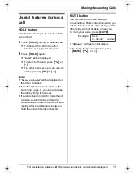 Предварительный просмотр 19 страницы Panasonic KX-TG5436 Operating Instructions Manual