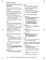 Предварительный просмотр 30 страницы Panasonic KX-TG5436 Operating Instructions Manual