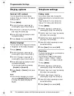 Предварительный просмотр 38 страницы Panasonic KX-TG5436 Operating Instructions Manual