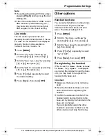 Предварительный просмотр 39 страницы Panasonic KX-TG5436 Operating Instructions Manual