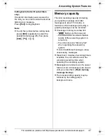 Предварительный просмотр 47 страницы Panasonic KX-TG5436 Operating Instructions Manual