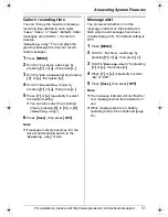 Предварительный просмотр 51 страницы Panasonic KX-TG5436 Operating Instructions Manual