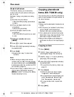 Preview for 24 page of Panasonic KX-TG5438 Operating Instructions Manual