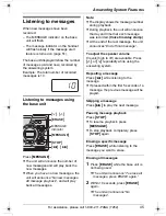 Preview for 45 page of Panasonic KX-TG5438 Operating Instructions Manual