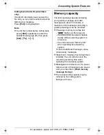 Preview for 47 page of Panasonic KX-TG5438 Operating Instructions Manual