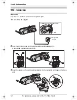 Preview for 52 page of Panasonic KX-TG5438 Operating Instructions Manual