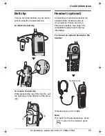 Preview for 55 page of Panasonic KX-TG5438 Operating Instructions Manual