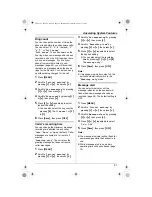 Предварительный просмотр 51 страницы Panasonic kx-tg5438c Operating Instructions Manual